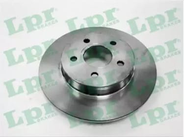 LPR F1010P Диск тормозной FORD FOCUS 04-/08-/VOLVO C30/C70 задний