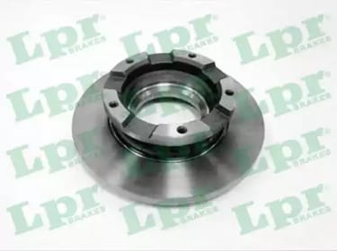 LPR F1020PA Диск тормозной FORD TRANSIT 2.2-2.4 TDCI 06- задний с кольцом АБС