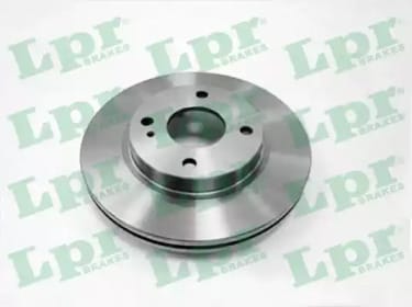 LPR F1022V Диск тормозной FORD FIESTA IV 08- передний вент. d 63.5mm