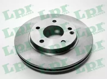LPR M2591V Диск тормозной MERCEDES A-CLASS W168 140-190 передний D 260мм.
