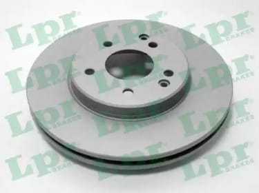 LPR M2601VR Диск тормозной MERCEDES W202/W203/W210/R170 2.0-3.0 передний вент.