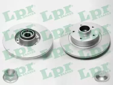 LPR R1049PCA Диск тормозной с подшипником