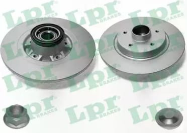 LPR R1070PCA Диск тормозной с подшипником