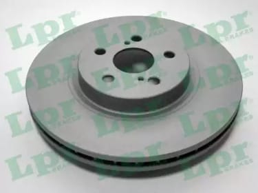 LPR T2022V Диск тормозной TOYOTA AVENSIS 2.0-2.4 03- передний вент.