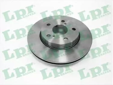 LPR T2054V Диск тормозной TOYOTA AURIS (Японская сборка) 1.4/1.6 07- передний вент.