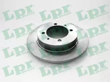 LPR V1341PR Диск тормозной MITSUBISHI CARISMA 95>03 R14/VOLVO S40/V40 95>03 задний