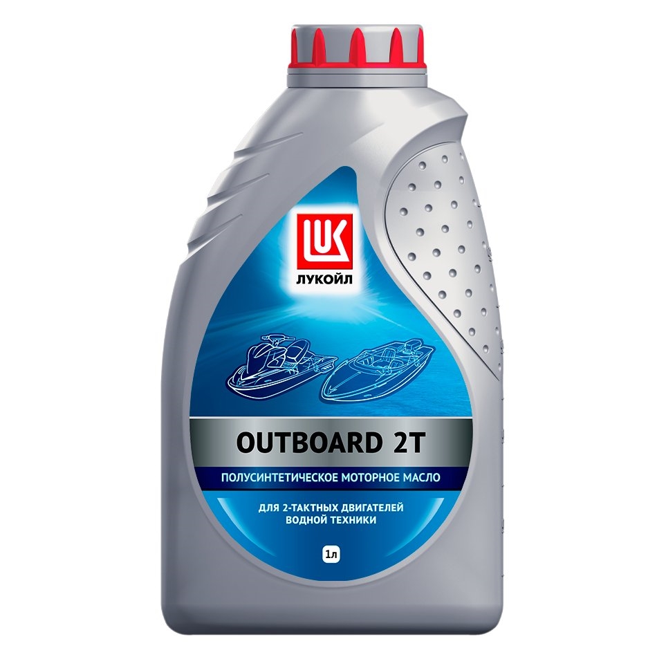 LUKOIL 1670488 Масло ЛУКОЙЛ OUTBOARD 2T 1L моторное