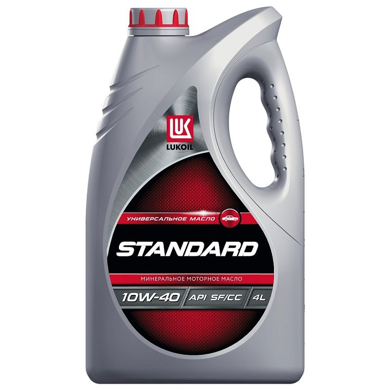 LUKOIL 19185 Масло моторное Лукойл Стандарт 10W-40 SF/CC 4л