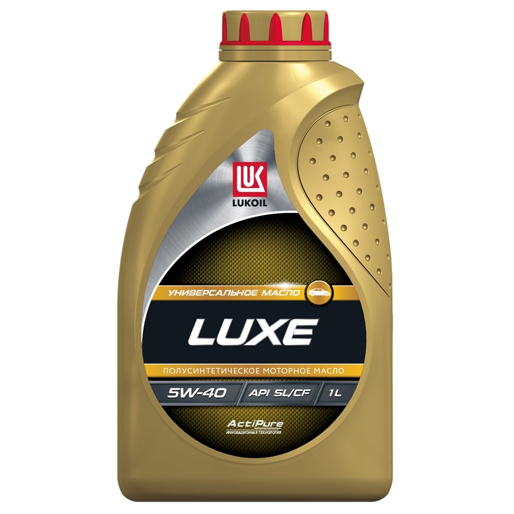 LUKOIL 19189 Масло моторное полусинтетическое Luxe 5W40 SL/CF 1л