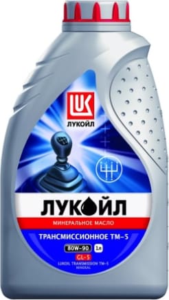 LUKOIL 19550 Масло трансмиссионное LUKOIL ТМ-5 80W-90, API GL-5 1Л 19550 (3590990)