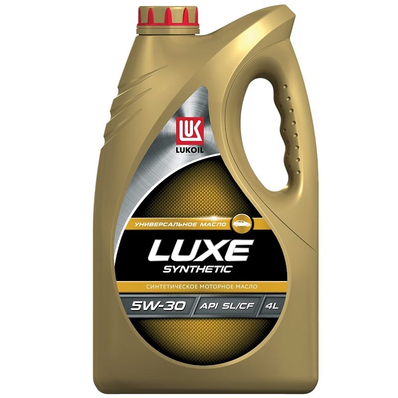 LUKOIL 196256 Масло ЛУКОЙЛ ЛЮКС синт 5W30 SLCF 4л моторное (синт)