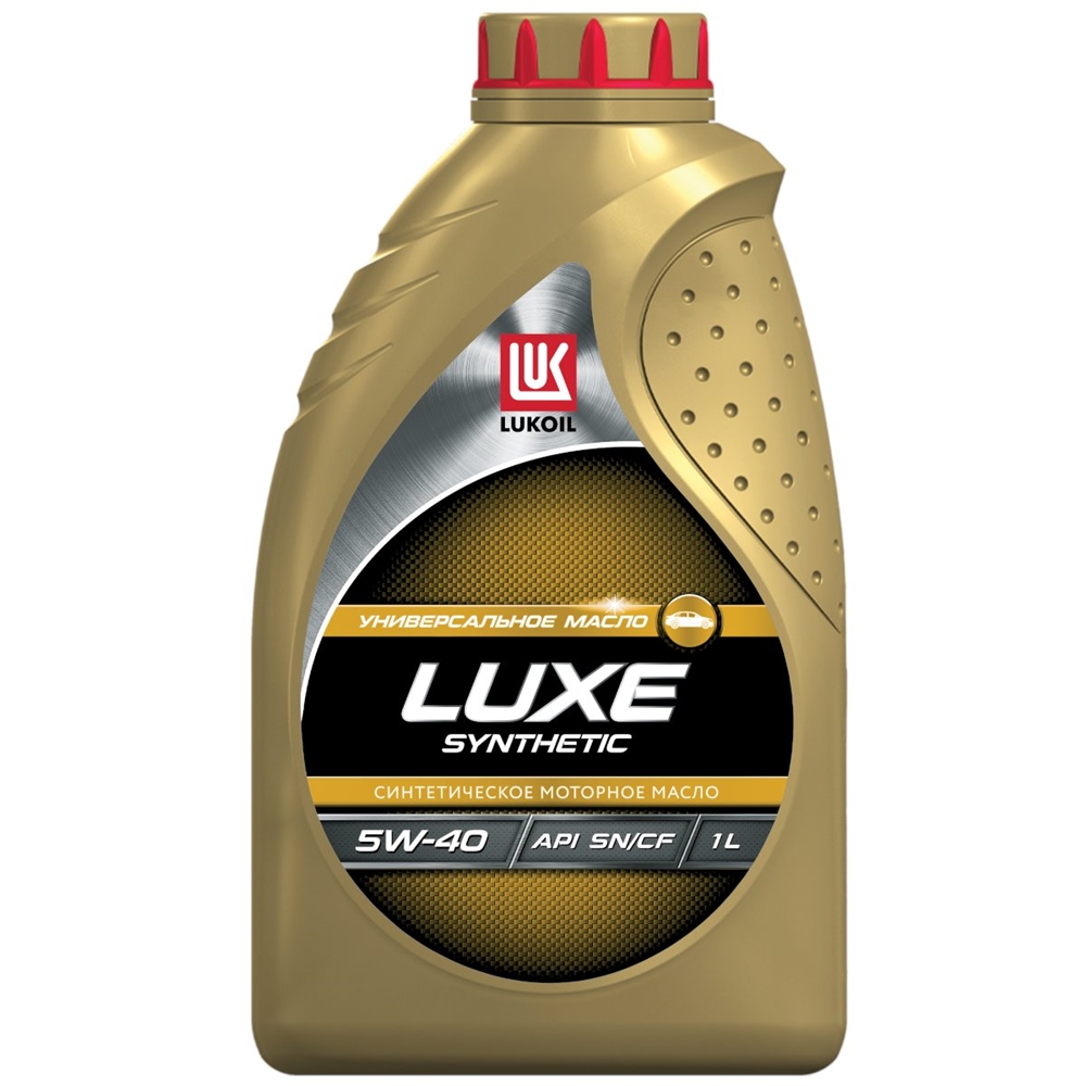 LUKOIL 207464 Масло моторное 5W40 ЛУКОЙЛ 1л синтетика ЛУКОЙЛ ЛЮКС SN/CF,A3/B4