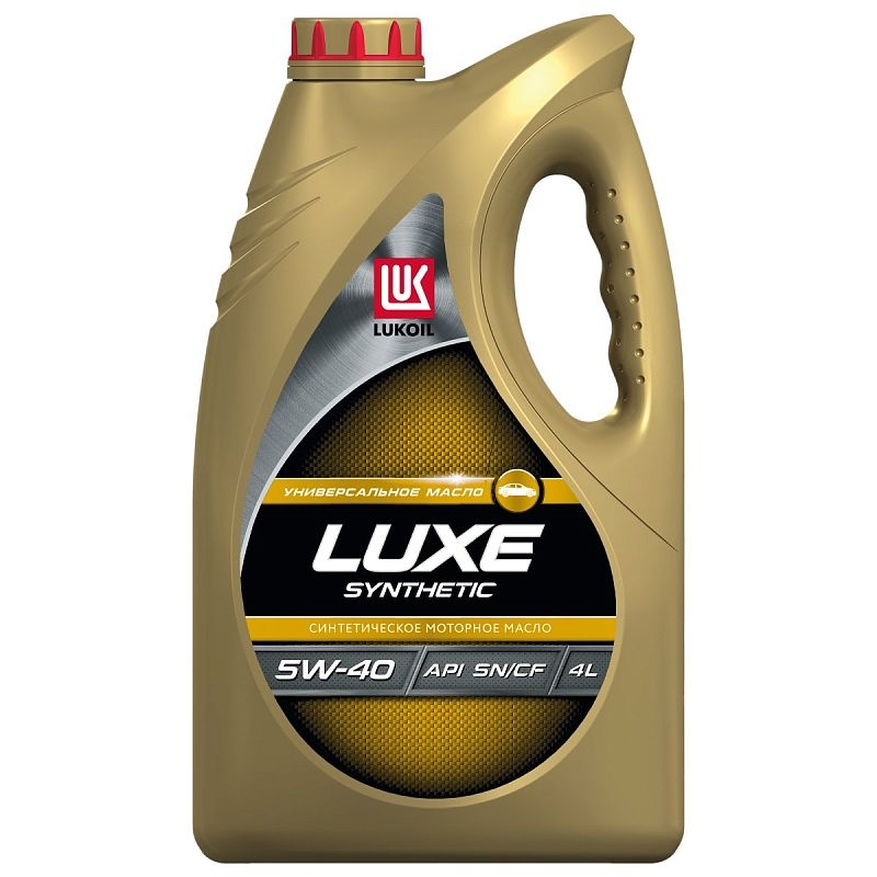 LUKOIL 207465 5W-40 ЛЮКС, API SN/CF, 4л, (синт.мотор.масло)