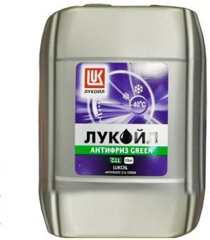 LUKOIL 227384 Жидкость ЛУКОЙЛ АНТИФРИЗ G11GREEN 10кг