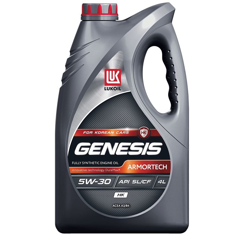 LUKOIL 3149287 Масло моторное GENESIS ARMORTECH HK синт., SL, CF, SAE: 5W-30, 4л.