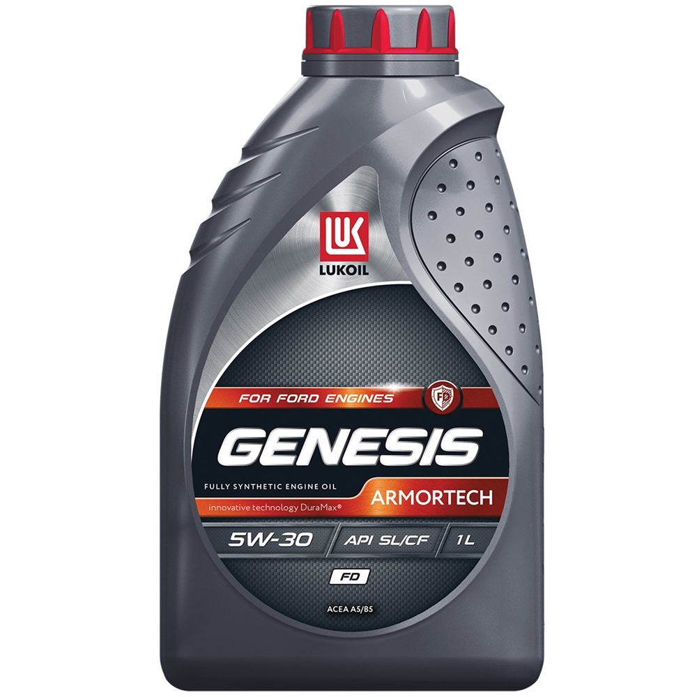 LUKOIL 3149867 Масло моторное синтетическое Genesis Armortech FD 5W30 SL/CF, A5/B5 1л