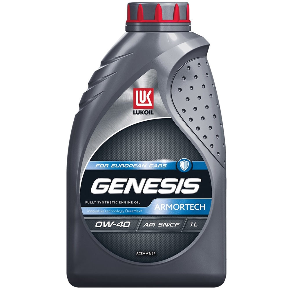 LUKOIL 3150660 Масло моторное GENESIS ARMORTECH синт., SN, CF, SAE: 0W-40, 1л.