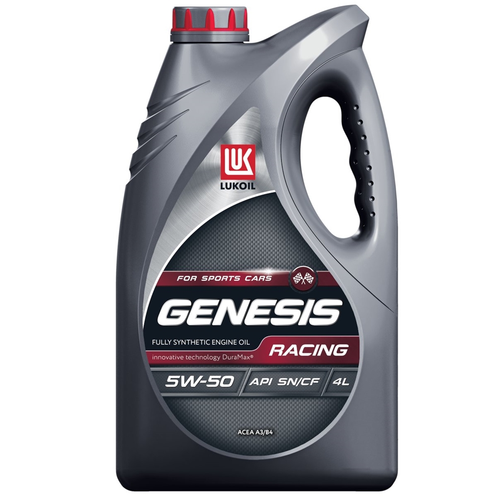 LUKOIL 3173718 Снят, замена 2281366 5W-50 GENESIS RACING, 4л, (синт.мотор.масло)
