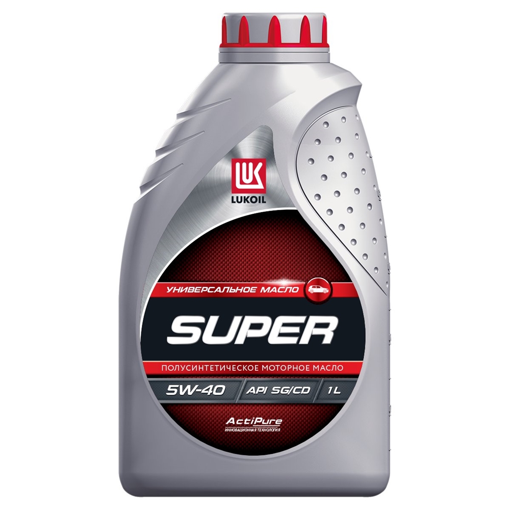 LUKOIL 3471798 Масло Л СУПЕР 5W40 SGCD 1л моторное (минер)