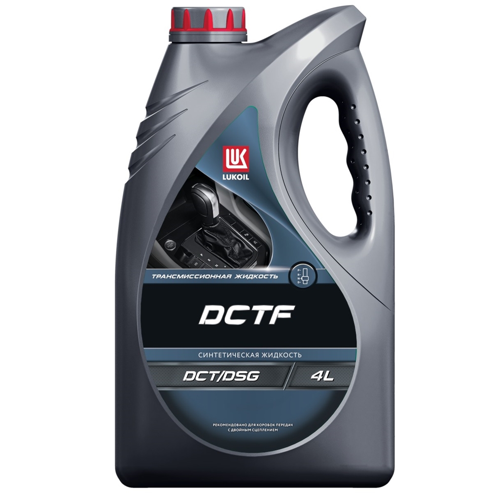 LUKOIL 3696001 Масло трансмиссионное ЛУКОЙЛ 4л ATF синтетика DCTF (двойное сцепление)