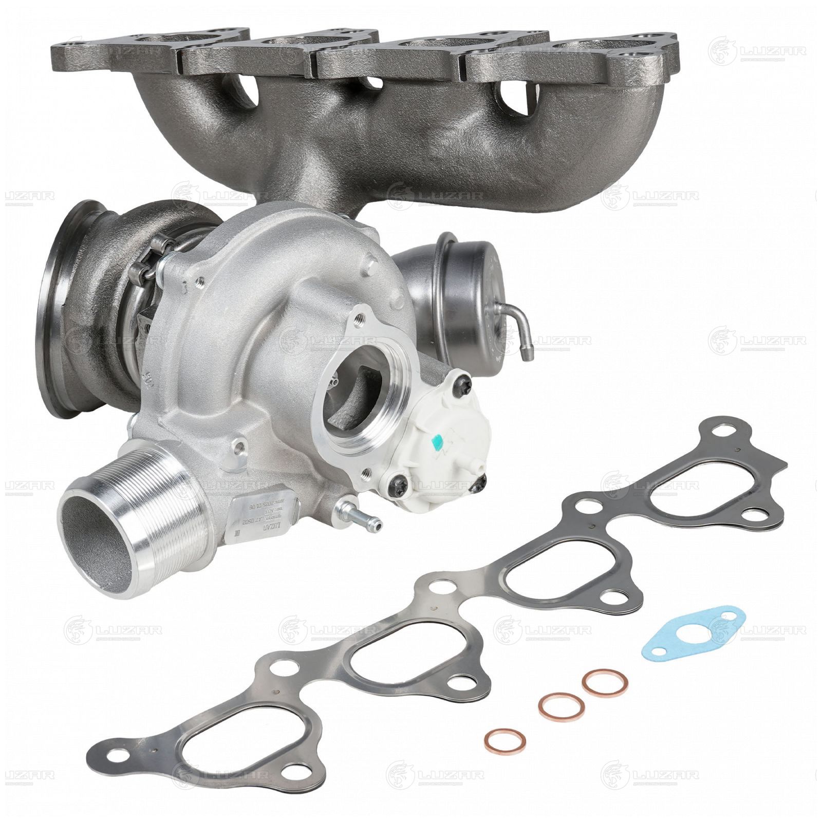 LUZAR LAT0502 Турбокомпрессор для а/м Opel Astra J (09-) 1.6T [A16LET] (тип K03) (LAT 0502)