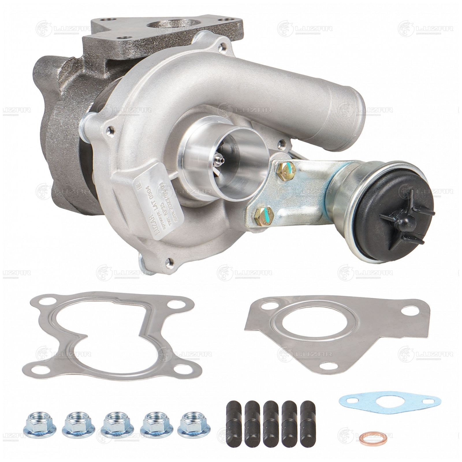 LUZAR LAT0904 Турбокомпрессор для а/м Renault Megane (02-)/Scenic (03-) 1.5D [K9K] (тип KP35) (LAT 0904)