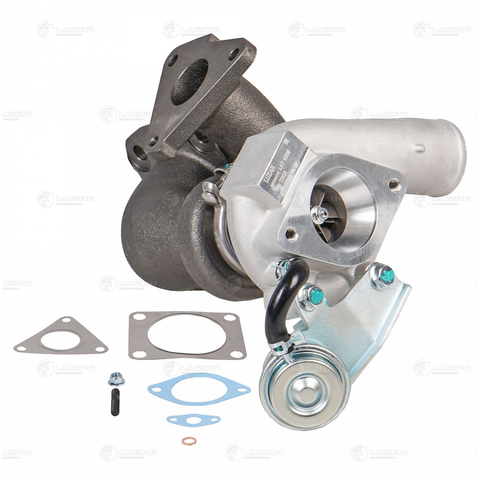 LUZAR LAT1008 Турбокомпрессор для а/м Ford Transit (06-) 2.4D (тип TD03) (LAT 1008)