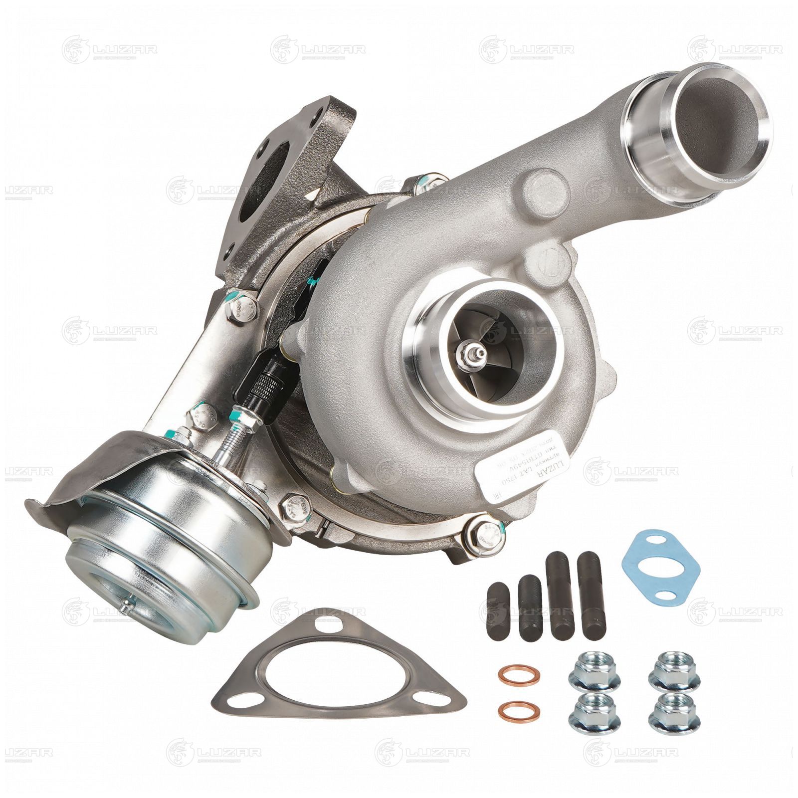 LUZAR LAT1750 Турбокомпрессор для а/м SsangYong Kyron/Actyon (05-) 2.0D [D20DT] (тип GTB1549V) (LAT 1750)