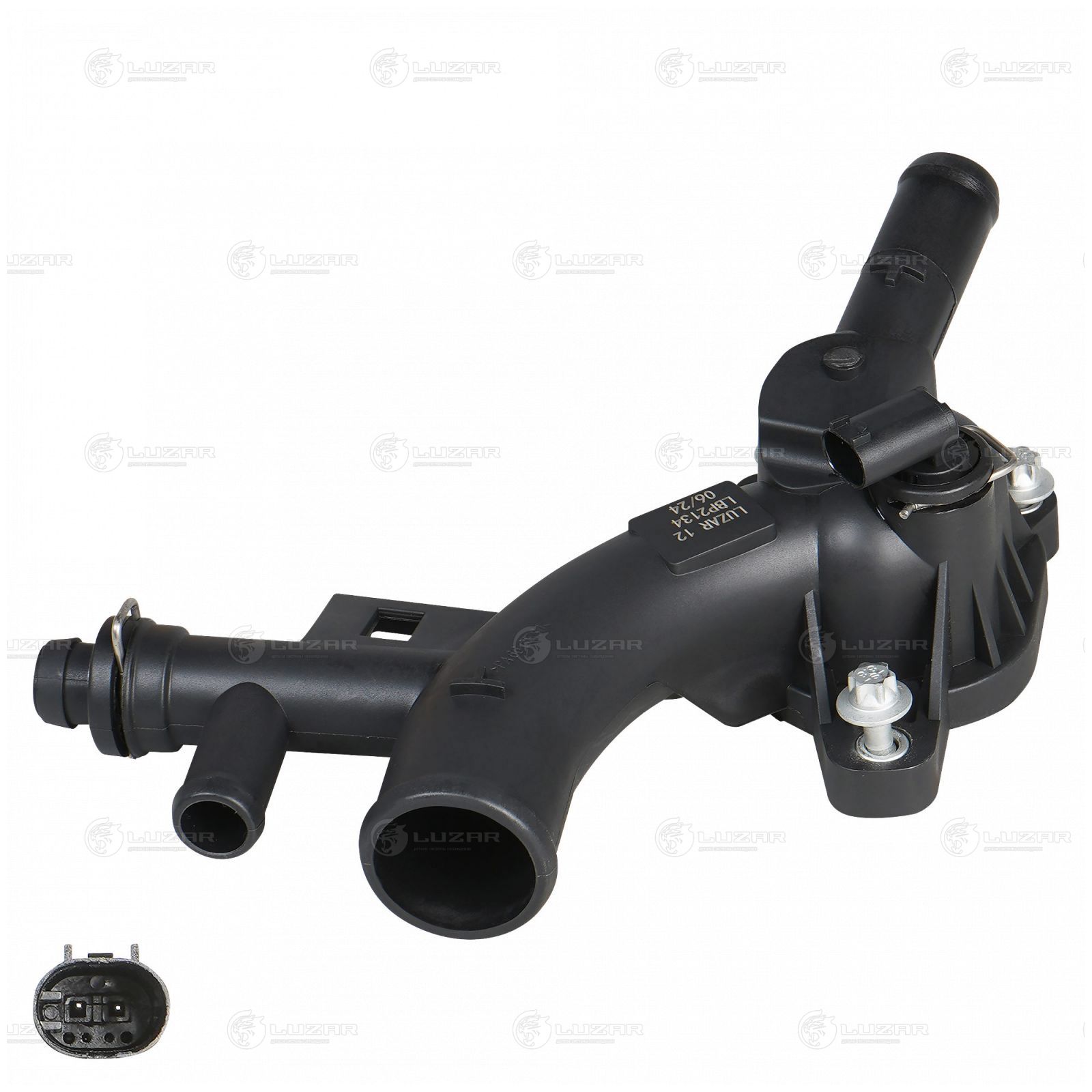 LUZAR LBP2134 Фланец системы охлаждения для а/м Opel Astra J (10-)/Mokka (13-)/Zafira C (11-) 1.4T (LBP 2134)