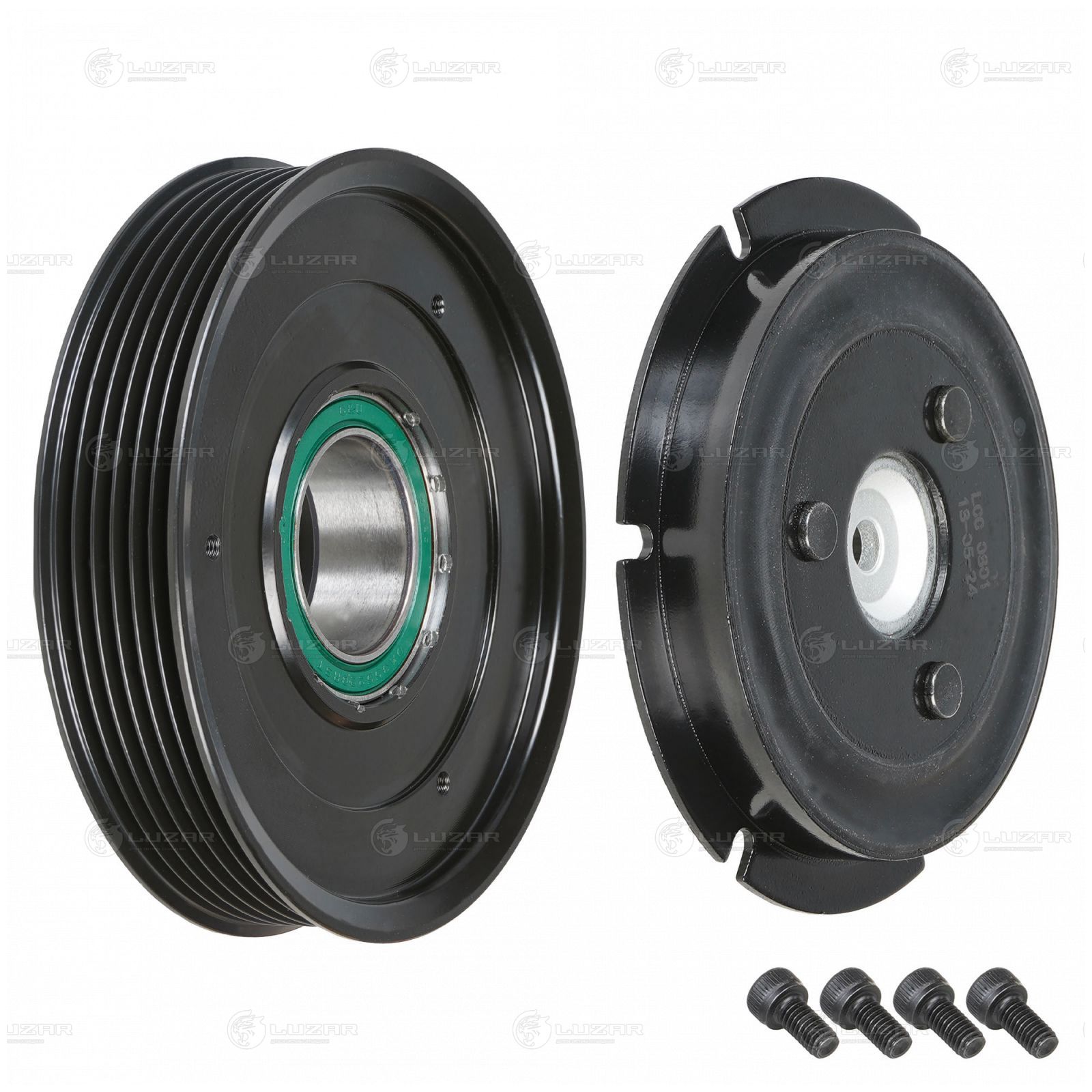 LUZAR LCC0801 Муфта компрессора кондиц. в сборе KIA CEED (12-)/CERATO III (13-) 1.6I