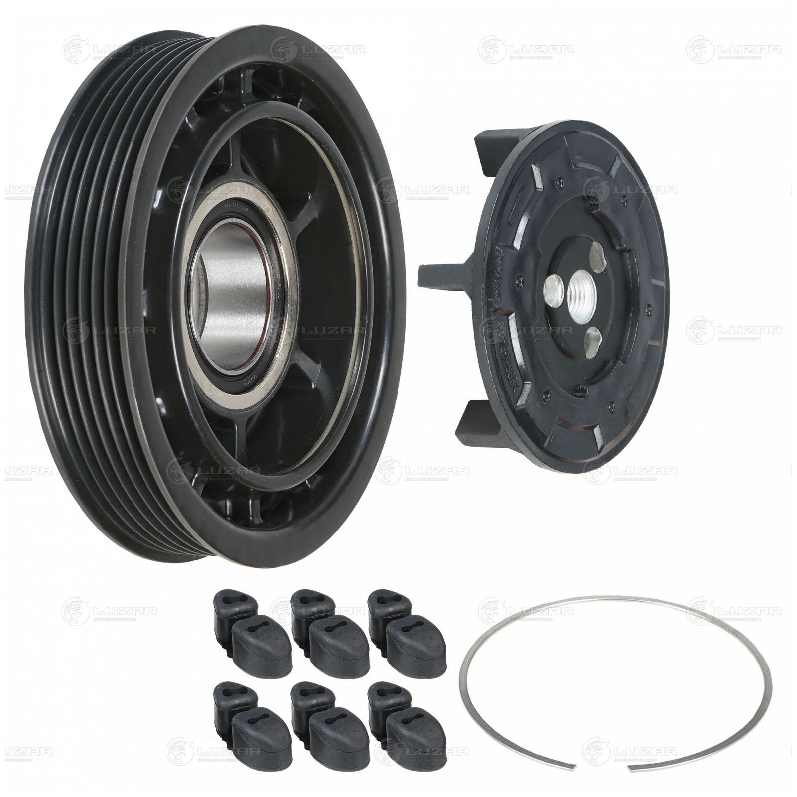 LUZAR LCC0901 Муфта компрессора кондиц. в сборе RENAULT MEGANE III (08-)