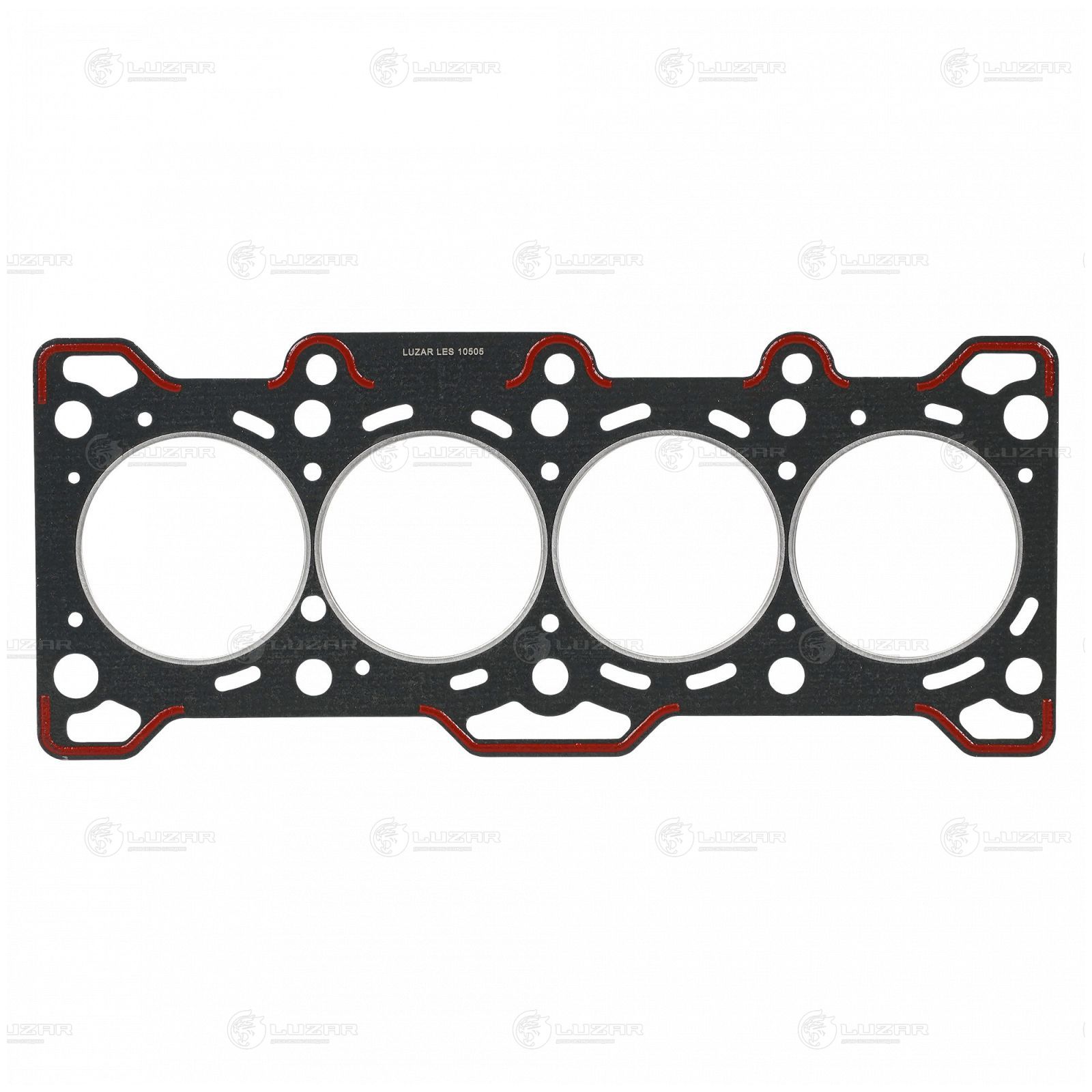 LUZAR LES10505 Прокладка ГБЦ для а/м Daewoo Matiz (00-)/Chevrolet Aveo T200 (02-) 1.0i/1.2i [B10S LY4] (LES 10505)