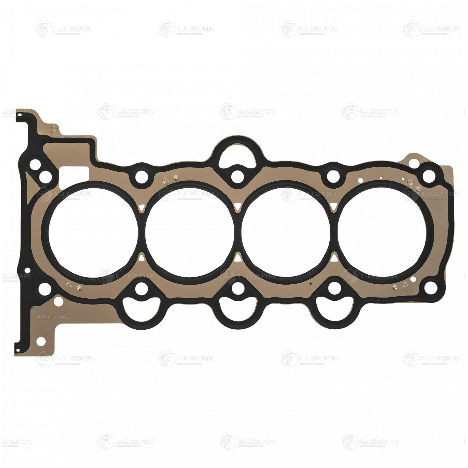 LUZAR LES10802 Прокладка ГБЦ для а/м Hyundai Solaris (10-)/Kia Rio (10-)/Ceed (07-) 1.4i/1.6i [G4FC] (LES 10802)