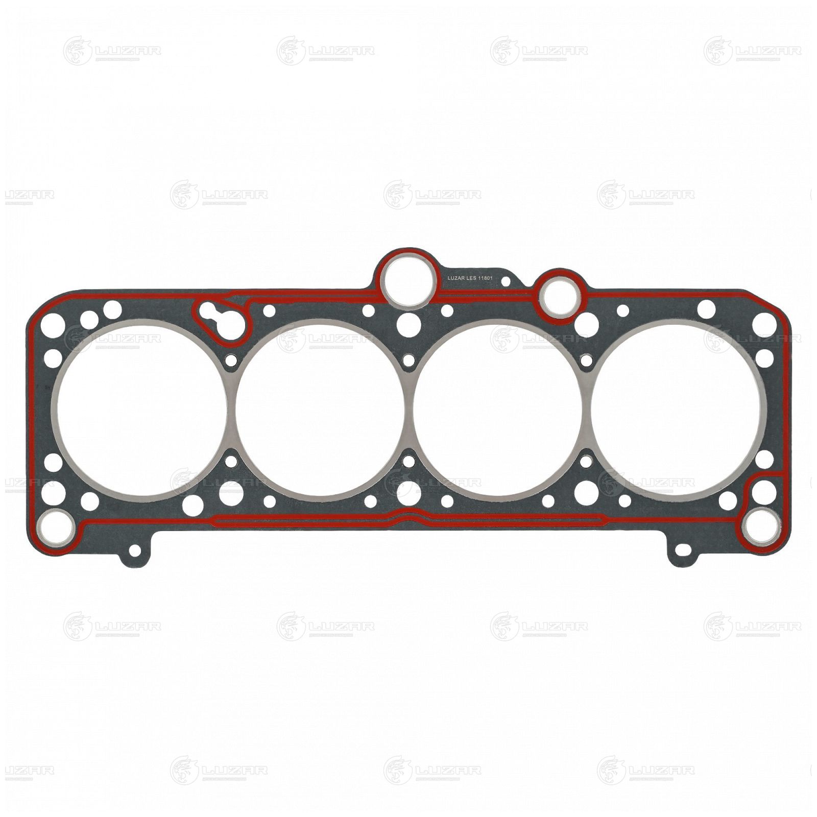 LUZAR LES11801 Прокладка ГБЦ для а/м VW Passat B3/B4 (88-)/Audi 80 B3 (86-)/100 C3 (88-) 1.8 (LES 11801)
