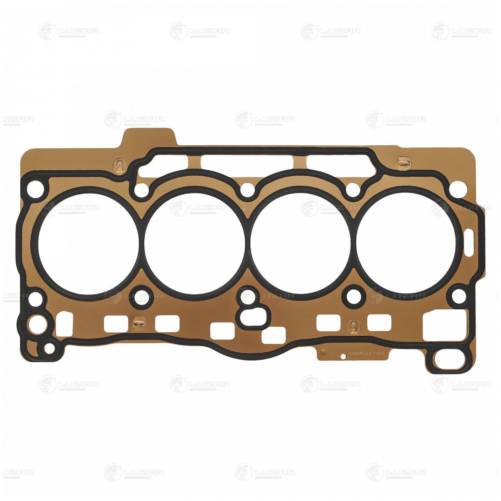 LUZAR LES11806 Прокладка ГБЦ для а/м VW Polo Sedan (10-)/Jetta (11-)/Golf VII (12-) 1.6i [CWVA] (LES 11806)