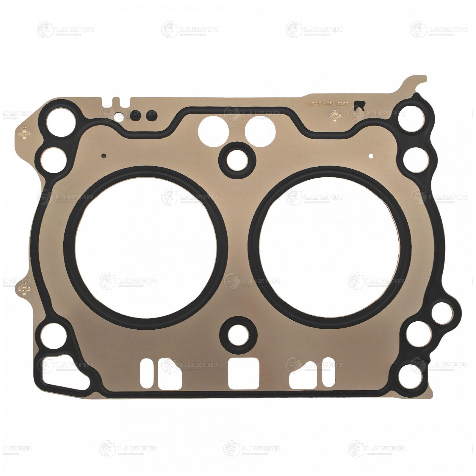 LUZAR LES12202 Прокладка ГБЦ для а/м Subaru Forester (08-)/XV (11-) 2.0i (прав.) [FB20] (LES 12202)