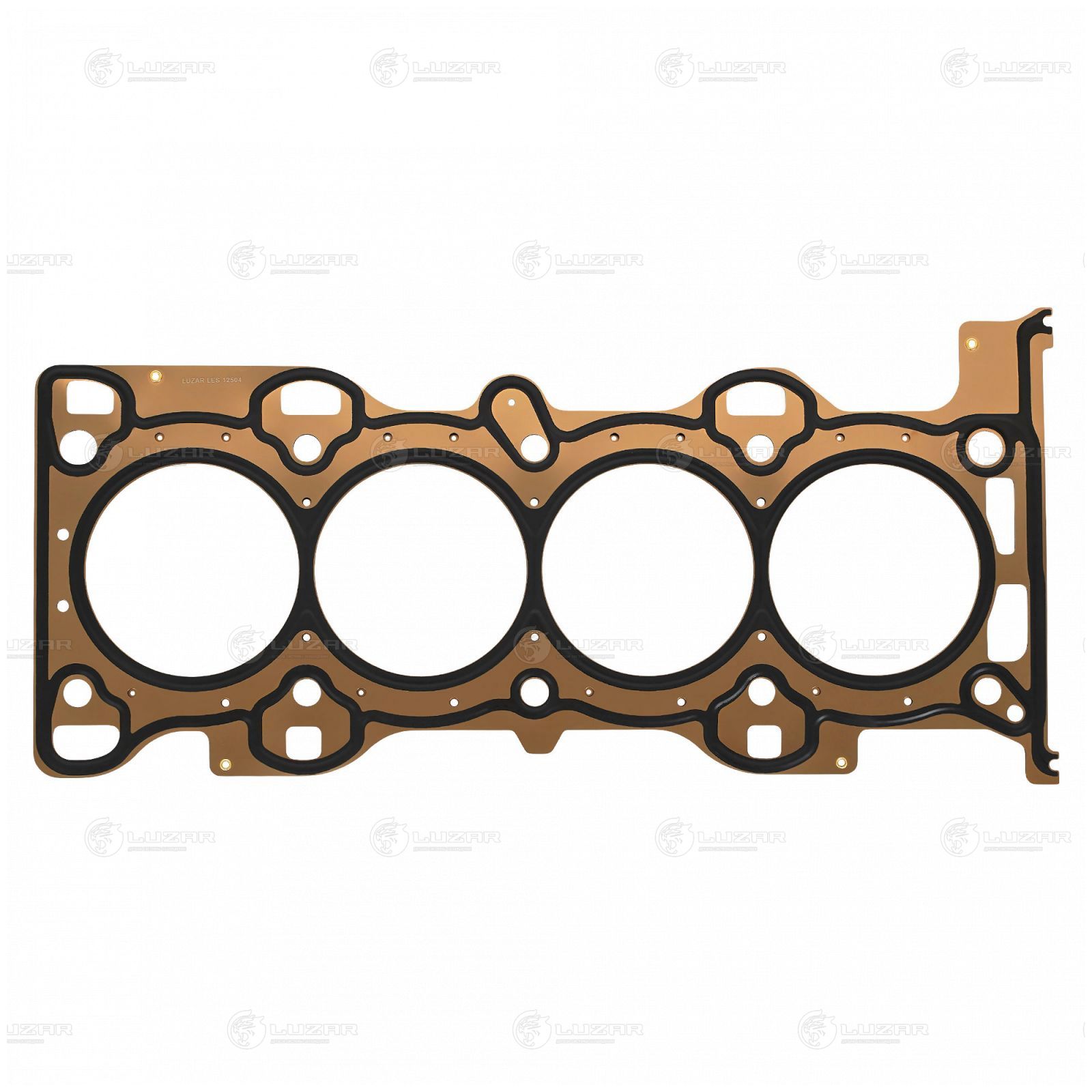 LUZAR LES12504 Прокладка ГБЦ для а/м Mazda 6 (02-)/3 (03-)/Ford Mondeo IV (07-) 2.0i/2.3i (LES 12504)