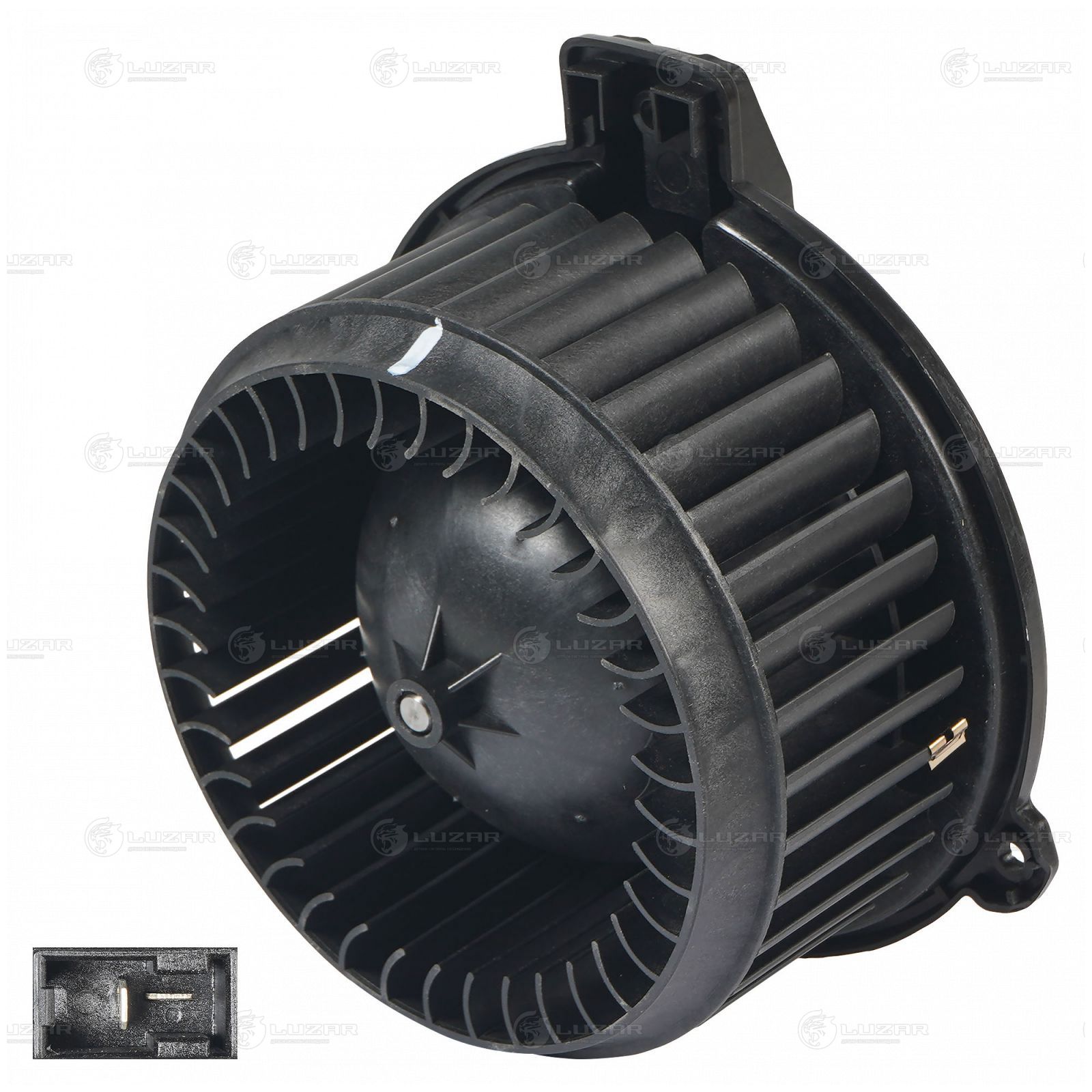 LUZAR LFH0514 Э/вентилятор отоп. для а/м Chevrolet Spark M300 (09-)/Ravon R2 (16-) (c 2013г.) (LFh 0514)