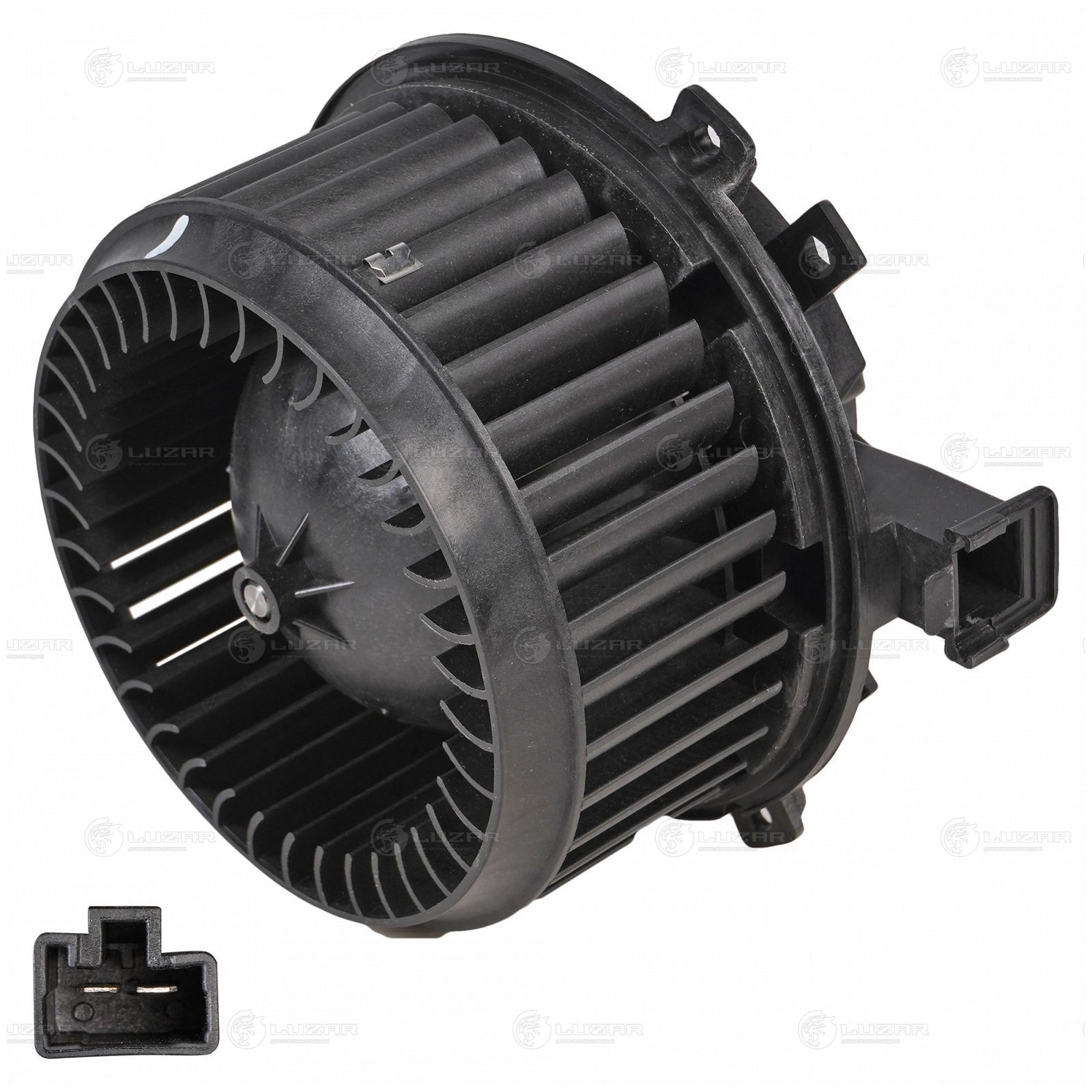LUZAR LFH0595 Мотор отопителя CHEVROLET AVEO/COBALT / OPEL MOKKA 11-/13-
