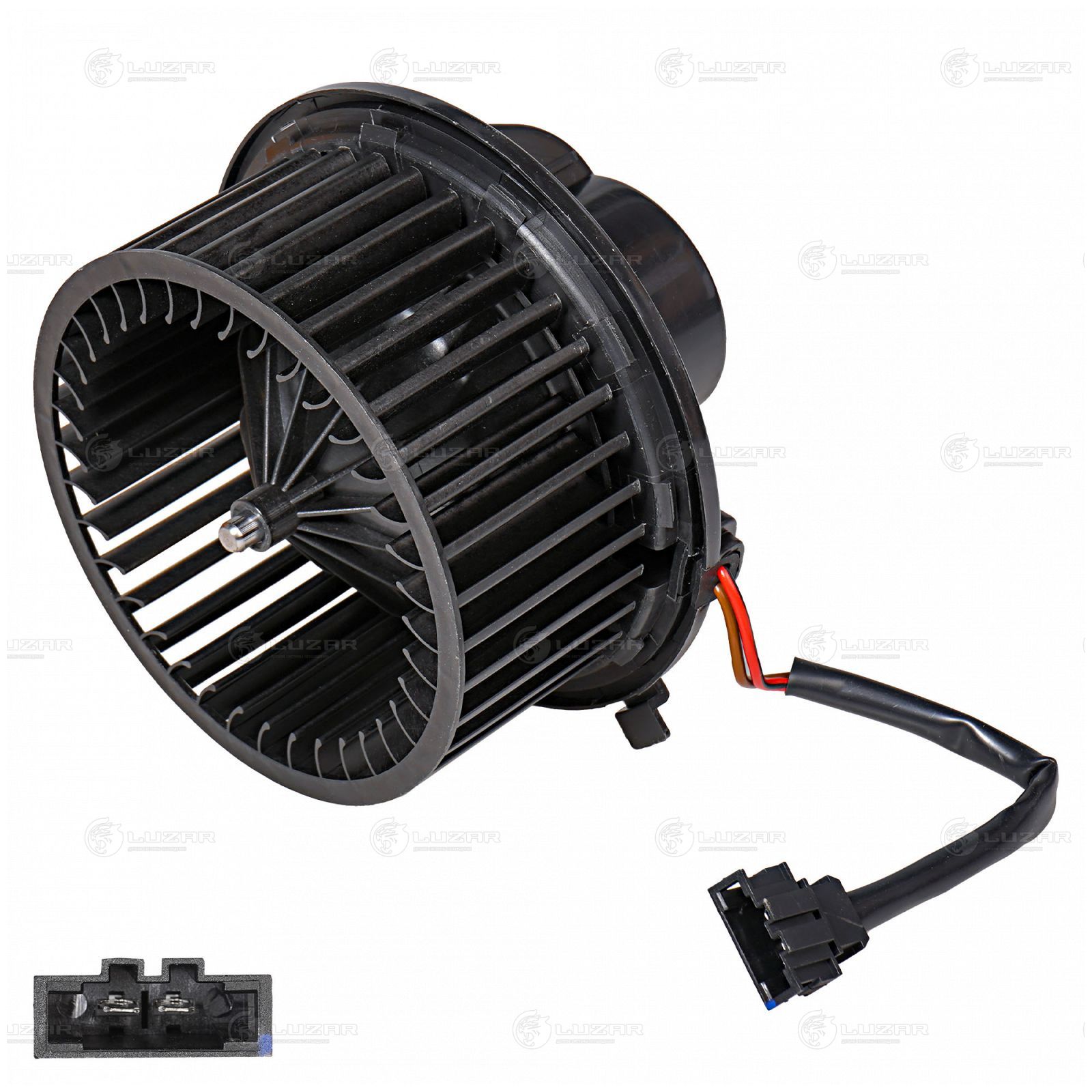 LUZAR LFH1805 Мотор отопителя VW T4 -A/C 90-03