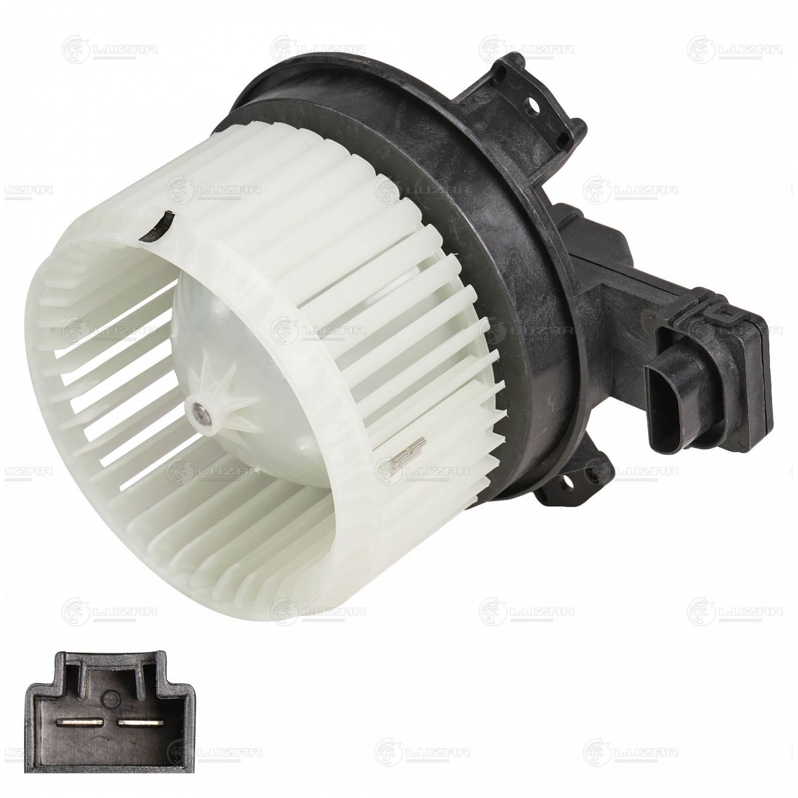 LUZAR LFH2327 Э/вентилятор отоп. HONDA CR-V (17-)/TOYOTA HILUX (15-)/FORTUNER (15-)