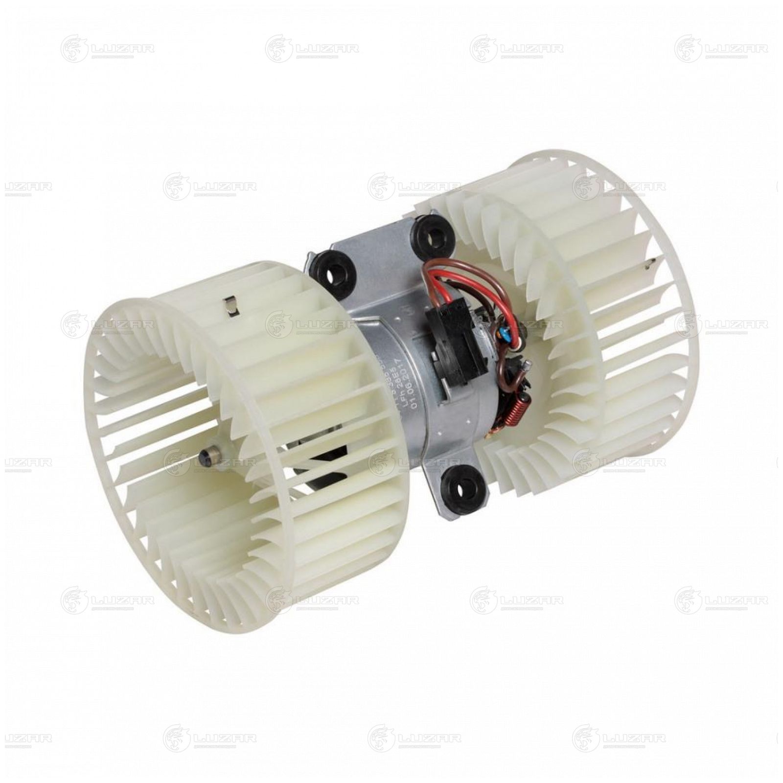 LUZAR LFH26E5 Э/вентилятор отоп. для а/м BMW X5 (E53) (00-)/Land Rover Range Rover III (02-) (auto A/C) (LF