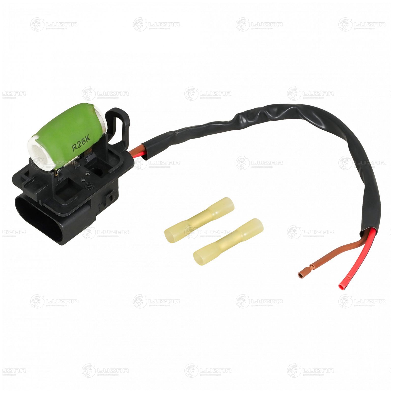 LUZAR LFR3017 Резистор э/вент. охл. CHERY TIGGO 4 PRO (20-)/7 PRO (20-)/OMODA C5 (22-) (рем/к)