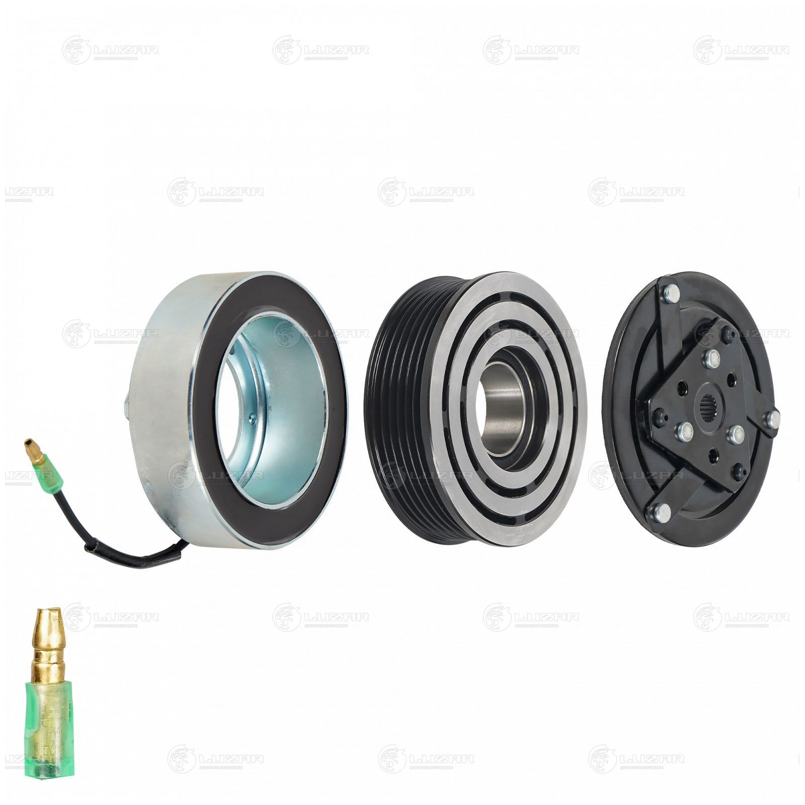 LUZAR LMAC1101 Муфта эл/магн. компрессора кондиц. MITSUBISHI OUTLANDER (12-)/LANCER X (07-)