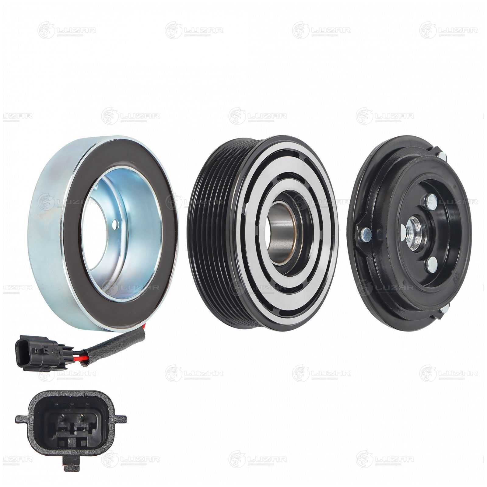 LUZAR LMAC1401 Муфта эл/магн. компрессора кондиц. NISSAN TEANA (J32)/MURANO (Z51) (08-)
