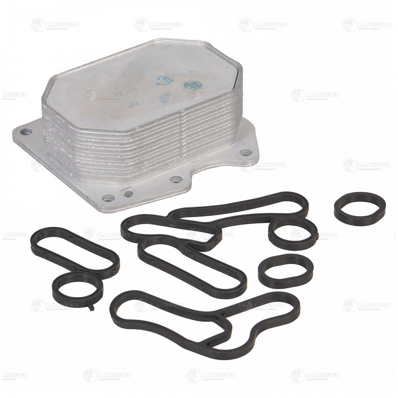 LUZAR LOC1001 Радиатор масляный FORD TRANSIT /FIAT DUCATO /PEUGEOT BOXER 2.2D 06-