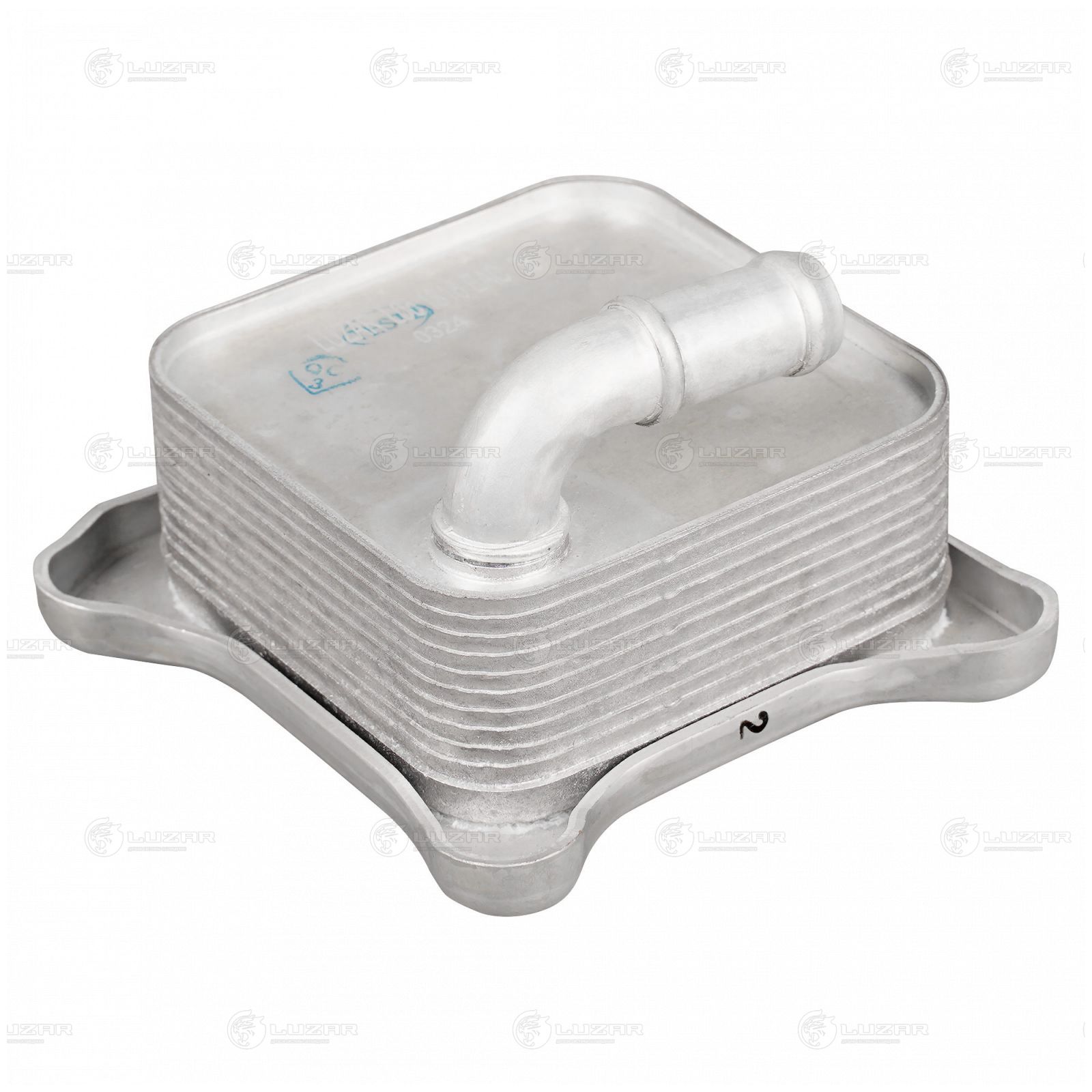 LUZAR LOC1816 Радиатор масл. SKODA YETI (09-)/VW CADDY (04-)/AUDI A3 (03-) 1.2I [CBZA CBZB]