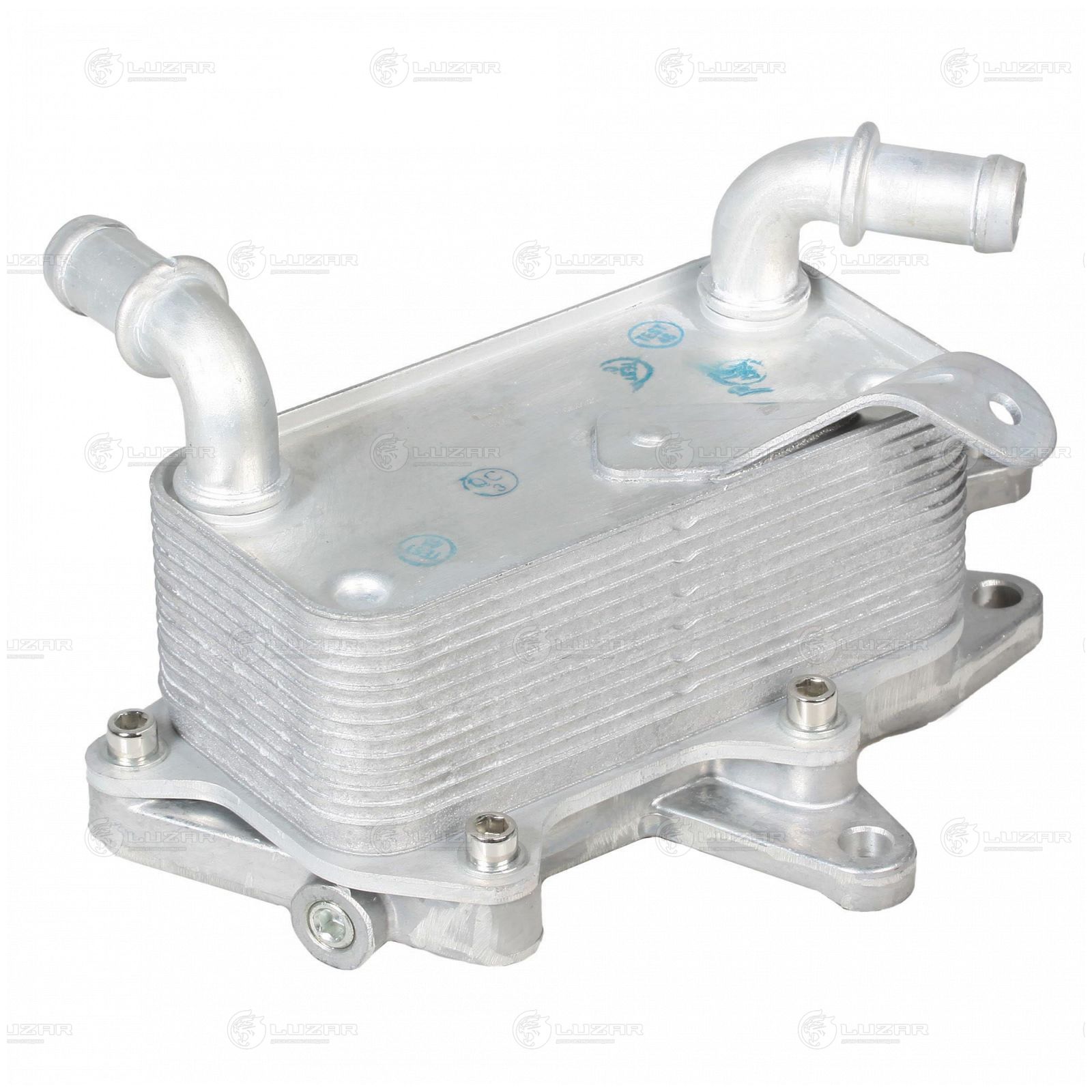 LUZAR LOC1832 Радиатор масл. для а/м Volkswagen Polo (05-)/Skoda Rapid (12-) 1.6i [CWVA] AT