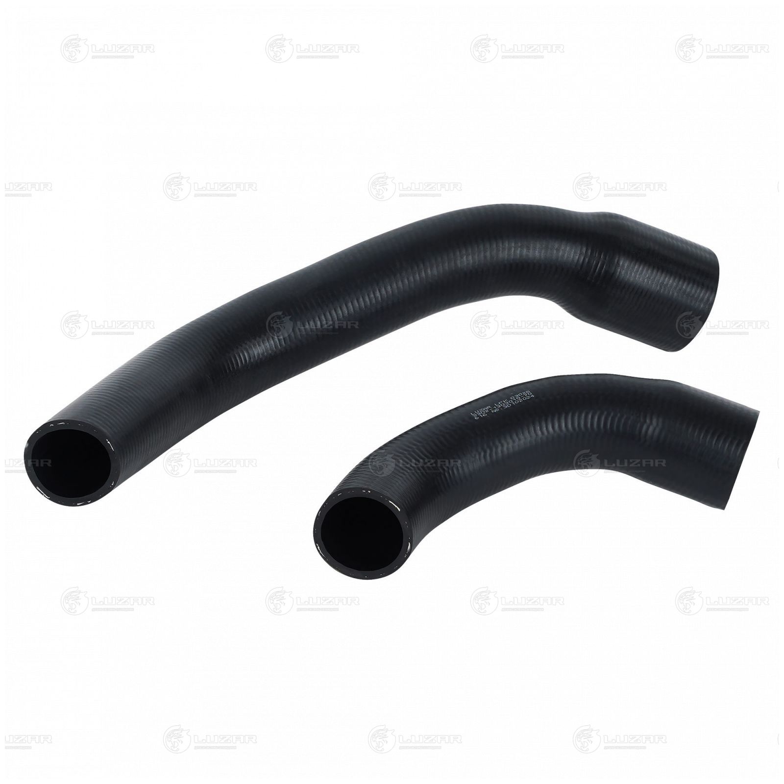 LUZAR LPK03028 Патрубки охл. ГАЗель 3302 СUMMINS 2.8D (EPDM, кмпл., 2 шт.)