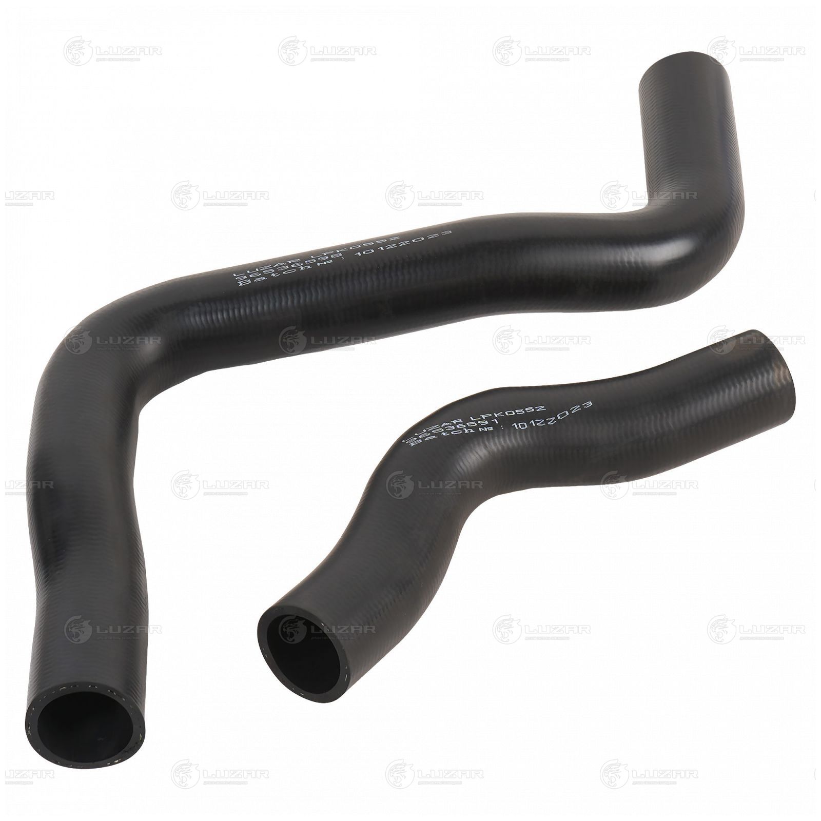 LUZAR LPK0553 Кмпл патрубков охл. а/м Chevrolet Aveo (05-) 1.2i/1.4i (EPDM, 2шт.)  (LPK 0553)